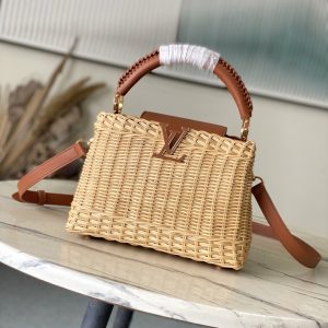 Louis Vuitton Capucines BB Replica in Spiegelkwaliteit - Kalfsleer 1061961126 - front view