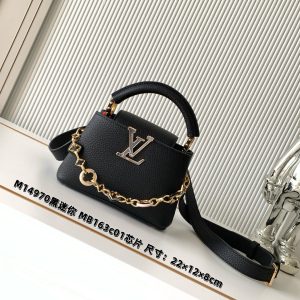 Louis Vuitton Capucines BB Tas - 1:1 Replica Kwaliteit & Snelle Levering Nederland 1156683540 - front view | Capucines
